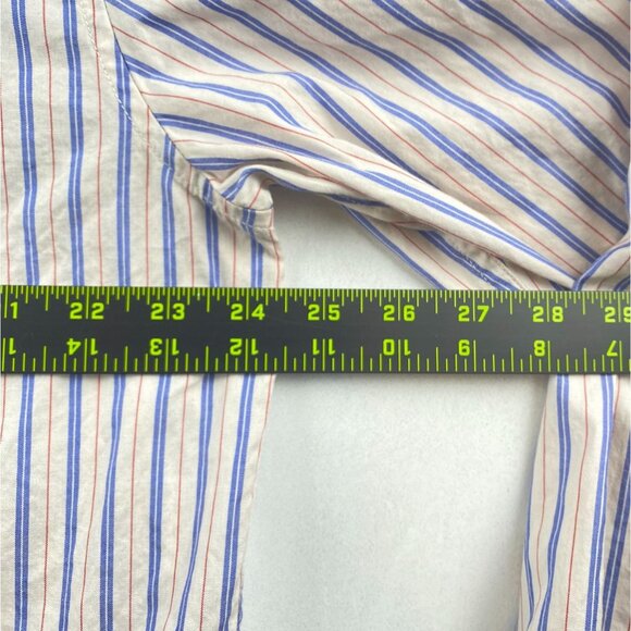 Tommy Hilfiger Men's Shirt XL Striped Long Sleeve Button-Up Classic Fit Preppy - Picture 4 of 8